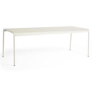 Table de salle à manger HAY Palissade L220 Blanc Crème