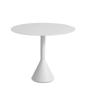 Table Conique HAY Palisade Ø90xH74 Gris Nuage