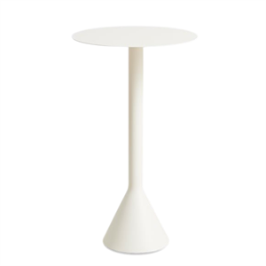 Table Conique HAY Palissade Ø65xH105 Blanc Crème