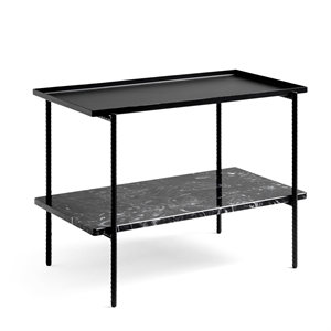 Table D'appoint HAY Rebar L45 en Marbre Noir