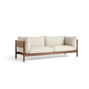 HAY Arbor Canapé 3 places Noyer/Hallingdal 220