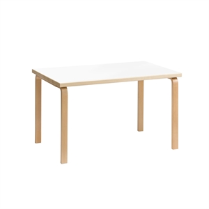 Table de salle à manger Artek 81B 75x120 Blanc