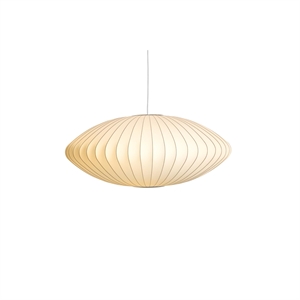 Suspension HAY Nelson Saucer Bubble Medium Blanc Cassé