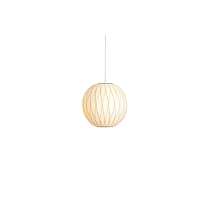 Pendentif HAY Nelson Ball Crisscross Suspension Petit , Blanc Cassé