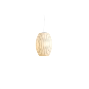 Suspension Bulle Croisé HAY Nelson Cigar, Petit , Blanc Cassé