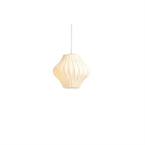 Pendentif HAY Nelson Pear Crisscross Suspension Petit , Blanc Cassé
