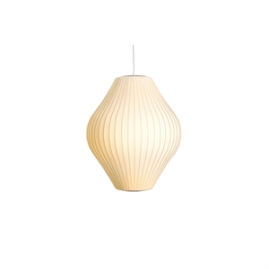 Suspension HAY Nelson Pear Bubble Medium Blanc Cassé