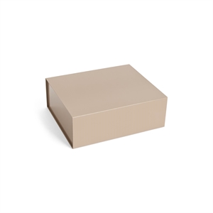 Boîte de rangement couleur HAY M Nougat