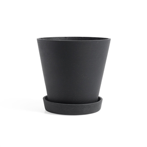 Pot de Flowerpot HAY avec Soucoupe XL Noir