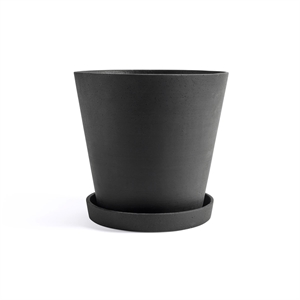 Pot de Flowerpot HAY avec Soucoupe XXXL Noir