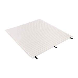 Coussin Matelassé HAY Palissade pour Canapé Lounge Crème Blanc