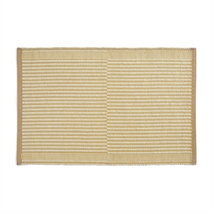 HAY Tapis Mat 60x95 Blanc cassé/Lavande