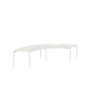 Banc de Parc HAY Palissade Blanc Crème