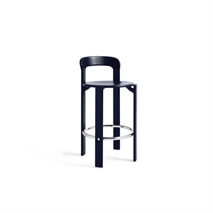 Tabouret de Bar HAY Rey H65 Bleu Profond