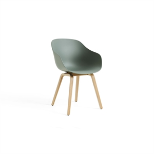 Chaise de Salle à Manger HAY AAC222 Chêne/Vert D'automne