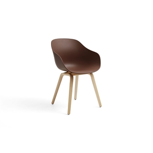 Chaise de Salle à Manger HAY AAC222 Chêne/Brique Tendre