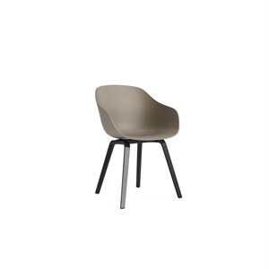 Chaise de salle à manger HAY AAC222 Noir/Kaki