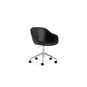 Chaise pivotante à roulettes HAY AAC253 en Aluminium/ Sierra SI1001