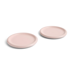 Assiettes HAY Barro, Lot de 2, Rose