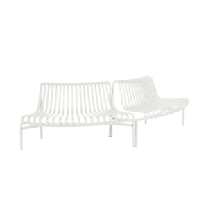 Banc de Salle à Manger HAY Palissade Park Out/Out pour Débutant, Lot de 2, Blanc Crème