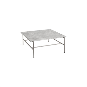 Table Basse HAY Rebar en Marbre Gris Moyen