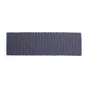 Tapis HAY Channel 60x200 Bleu/ Blanc