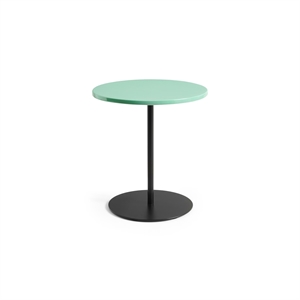 Table Basse HAY Pyro Ø45 Noir/Jade Doux