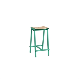 Tabouret de bar HAY Stool 8 H65 Jade doux