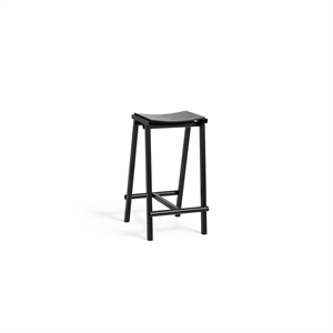Tabouret de Bar HAY Stool 8 H65 Noir