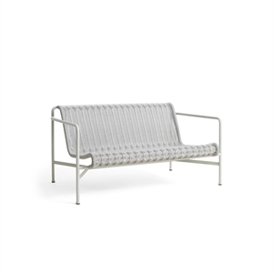 Canapé Lounge HAY Palisade Cord Gris Nuage