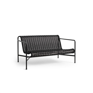 Canapé Lounge HAY Palisade Cord Anthracite