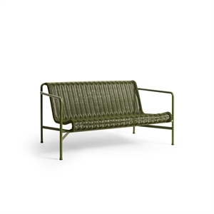 Canapé Lounge HAY Palissade Cord Olive