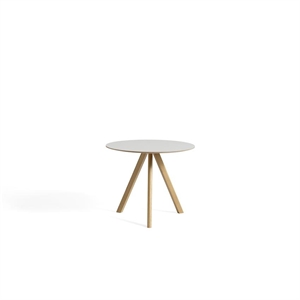 Table à Manger HAY CPH20 Ø90 Chêne/ Blanc Cassé