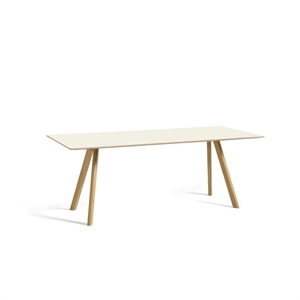 Table à Manger HAY CPH30 L200 Chêne/ Blanc Cassé