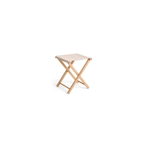 Tabouret de Marché Extérieur HAY Beige/ Rouge