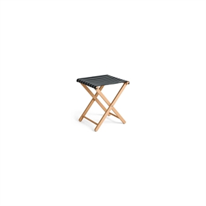 Tabouret de Marché Extérieur HAY Noir/ Beige