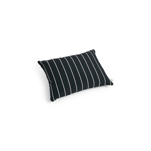 Coussin de Marché Extérieur HAY 45x35 Noir/ Beige