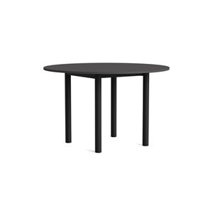 Table à manger ronde HAY Annex Ø120 gris foncé/anthracite