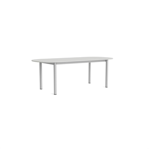 Table à Manger Rectangulaire HAY Annex L220 Gris Nuage/ Aluminium