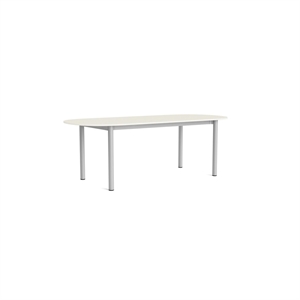 Table à Manger Rectangulaire HAY Annex L220 Coton Crème/ Aluminium