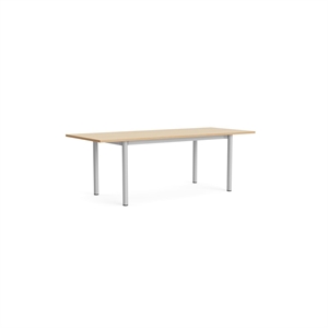 Table à manger suspendue HAY Annex L220, chêne laqué/ Aluminium