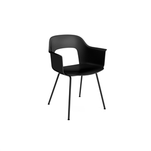 Chaise de salle à manger HAY Layout 211 avec accoudoirs , Noir