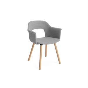 Chaise de salle à manger HAY Layout 224 avec accoudoirs, modèle 008/chêne