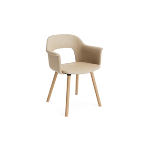 Chaise de salle à manger HAY Layout 224 avec accoudoirs Hallingdal 220/chêne
