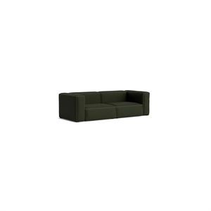 Canapé 2,5 places HAY Mags Soft Combinaison 1 Maglia Vert foncé