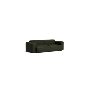 Canapé 2,5 places HAY Mags Soft Low, combinaison 1 Maglia vert foncé