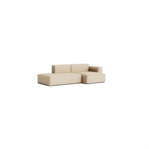 Canapé 2,5 Places HAY Mags Soft Low, Combinaison 3 Places, Droite, Hallingdal 220