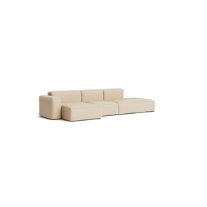 Canapé 3 places HAY Mags Soft Low, combinaison 4 gauche Hallingdal 220