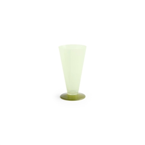 Vase Conique HAY, Petit Modèle, Vert Clair/vert Citron Foncé