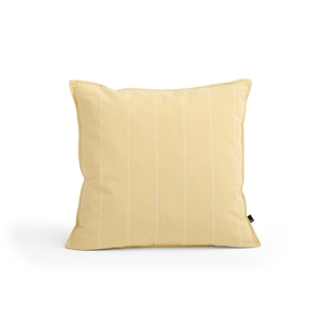 Coussin Terrazza 60x60 Cm, Rayures Étroites Jaunes, HAY